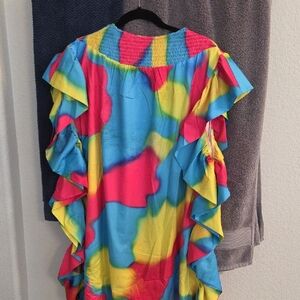 Vibrant Multicolor Women's Top